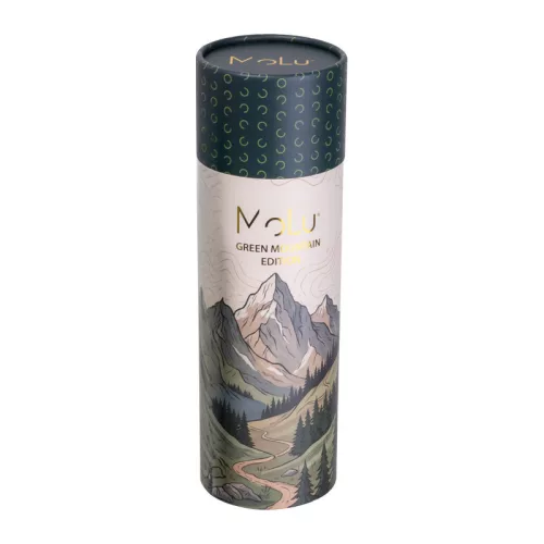 Côte d’Azur duplafalú ivópalack, 630 ml (ø 7,4 x 25,6 cm, Khaki)