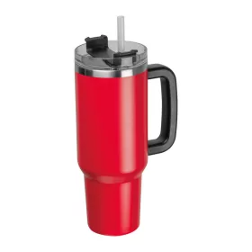 Tel Aviv XXL ivópalack, 1200 ml (ø 9,9 x 27 cm, Piros)