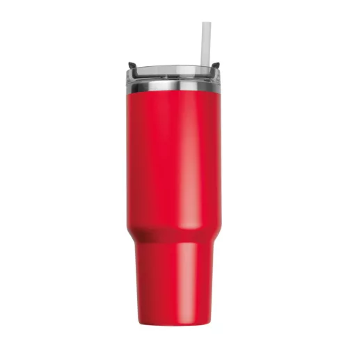 Tel Aviv XXL ivópalack, 1200 ml (ø 9,9 x 27 cm, Piros)