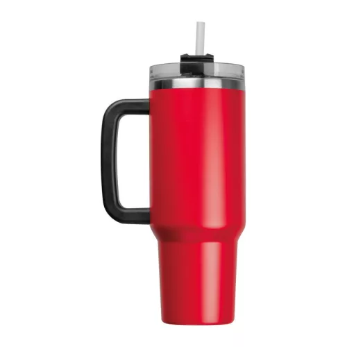 Tel Aviv XXL ivópalack, 1200 ml (ø 9,9 x 27 cm, Piros)