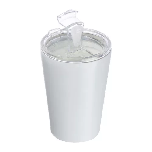 Lucerne termoszbögre, 350 ml (ø 8,7 x 13,2 cm, Fehér)