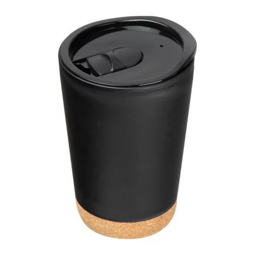Preston utazóbögre, 280 ml (ø 8 x 12,3 cm, Fekete)