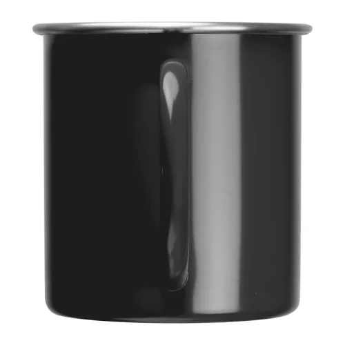 Trezzo rozsdamentes acél bögre, 350 ml (ø 8,6 x 8,8 cm, Fekete)