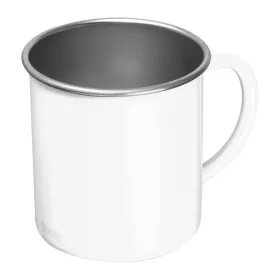   Trezzo rozsdamentes acél bögre, 350 ml (ø 8,6 x 8,8 cm, Fehér)