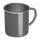 Trezzo rozsdamentes acél bögre, 350 ml (ø 8,6 x 8,8 cm, Sötétszürke)