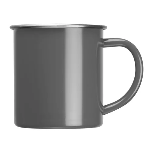 Trezzo rozsdamentes acél bögre, 350 ml (ø 8,6 x 8,8 cm, Sötétszürke)