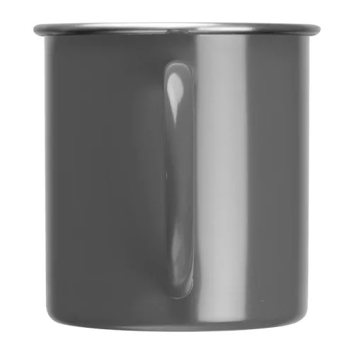 Trezzo rozsdamentes acél bögre, 350 ml (ø 8,6 x 8,8 cm, Sötétszürke)