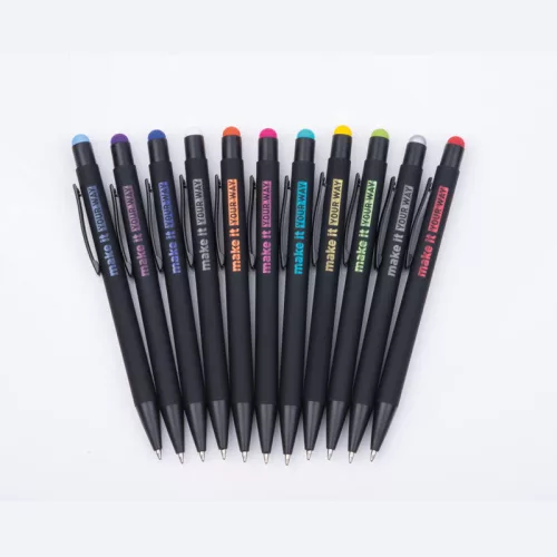 Ohara fém golyós- és érintőtoll (ø 1 x 14,6 cm, Kék)