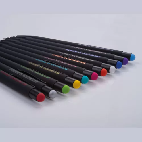 Ohara fém golyós- és érintőtoll (ø 1 x 14,6 cm, Világos Kék)