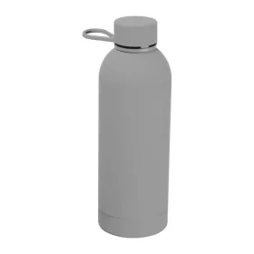   Ostrava gumírozott ivópalack,  750 ml (ø 7,4 x 22 cm, Szürke)