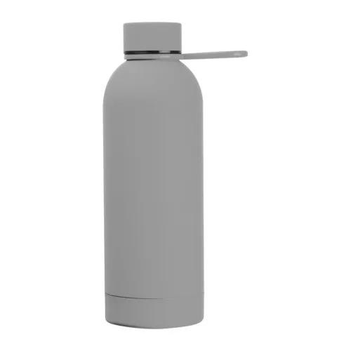 Ostrava gumírozott ivópalack,  750 ml (ø 7,4 x 22 cm, Szürke)