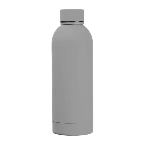 Ostrava gumírozott ivópalack,  750 ml (ø 7,4 x 22 cm, Szürke)