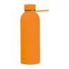 Ostrava gumírozott ivópalack,  750 ml (ø 7,4 x 22 cm, Narancssárga)