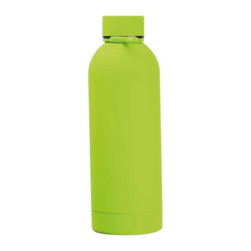 Ostrava gumírozott ivópalack,  750 ml (ø 7,4 x 22 cm, Világos Zöld)
