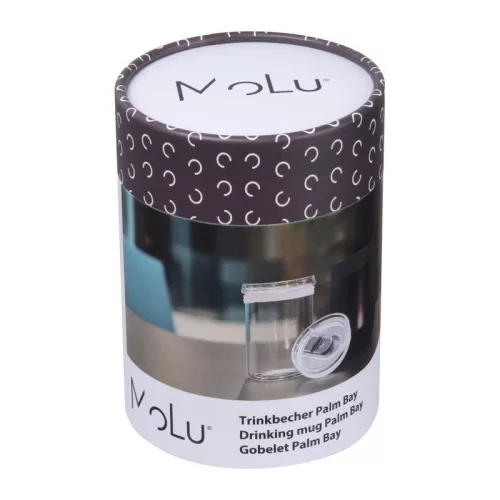 Palm Bay termoszbögre, 350 ml (ø 8 x 13 cm, Fekete)