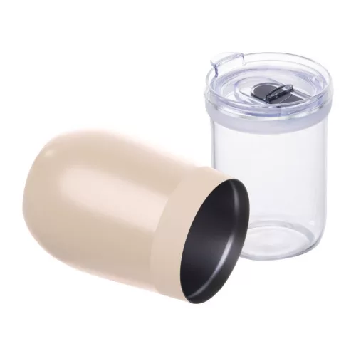 Palm Bay termoszbögre, 350 ml (ø 8 x 13 cm, Bézs)