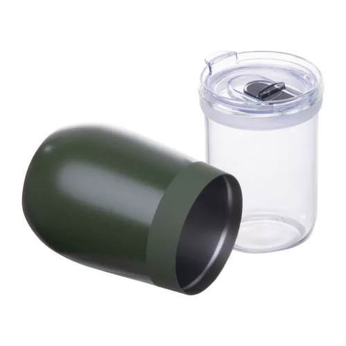 Palm Bay termoszbögre, 350 ml (ø 8 x 13 cm, Khaki)