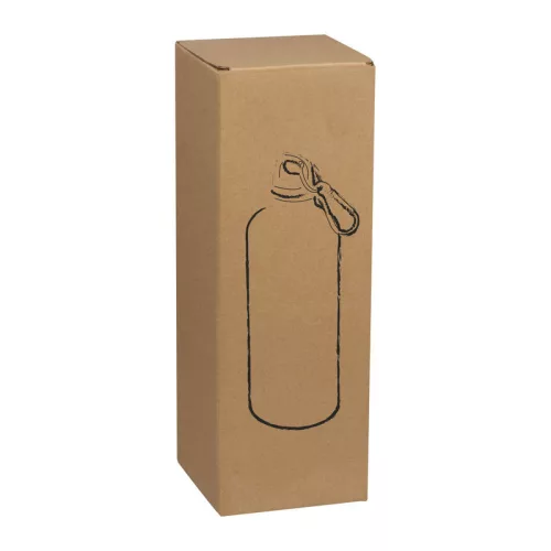 Ostrov rozsdamentes acél ivópalack, 750 ml (ø 7,2 x 25 cm, Fekete)