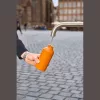 New York rozsdamentes acél ivópalack, 500 ml (ø 7,2 x 18,5 cm, Narancssárga)