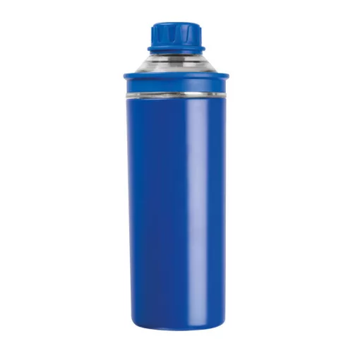 Monza duplafalú ivópalack, 500 ml (ø 7,5 x 22,5 cm, Kék)