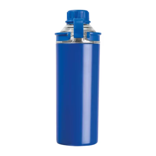Monza duplafalú ivópalack, 500 ml (ø 7,5 x 22,5 cm, Kék)
