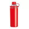 Monza duplafalú ivópalack, 500 ml (ø 7,5 x 22,5 cm, Piros)