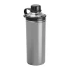 Monza duplafalú ivópalack, 500 ml (ø 8,2 x 23,3 cm, Szürke)