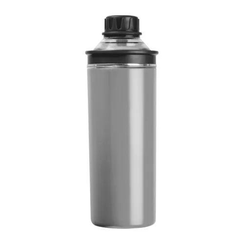 Monza duplafalú ivópalack, 500 ml (ø 8,2 x 23,3 cm, Szürke)