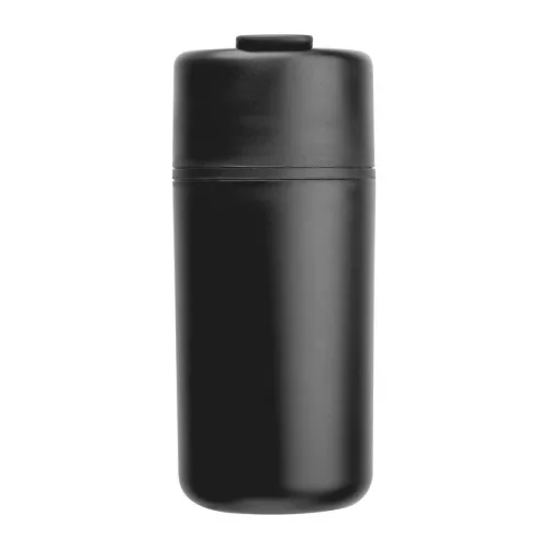 Genoa termoszbögre, 500 ml (ø 7,8 x 18,2 cm, Fekete)