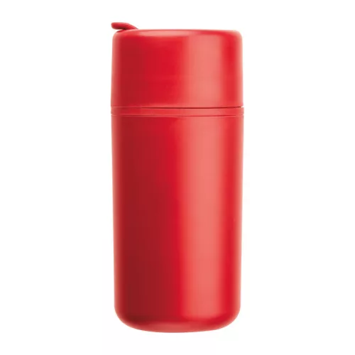 Genoa termoszbögre, 500 ml (ø 7,8 x 18,2 cm, Piros)