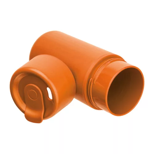 Genoa termoszbögre, 500 ml (ø 7,8 x 18,2 cm, Narancssárga)