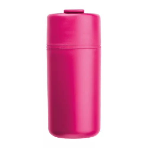 Genoa termoszbögre, 500 ml (ø 7,8 x 18,2 cm, Rózsaszín)