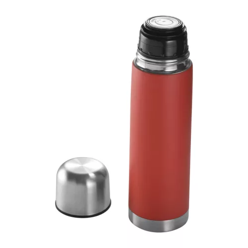 Albuquerque fém termosz, 500 ml (ø 7 × 24 cm, Piros)