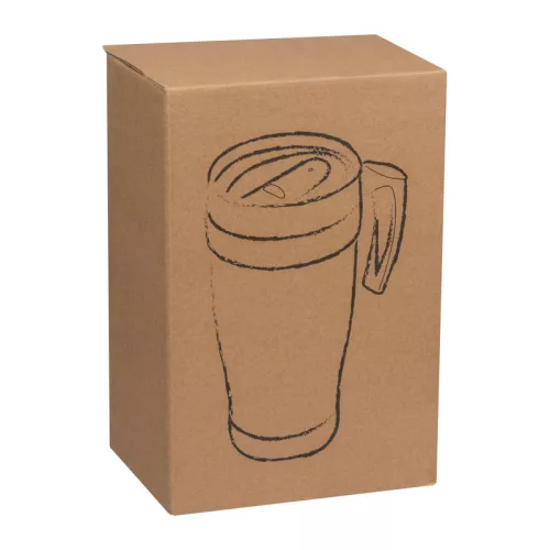 Fort Worth termoszbögre, 400 ml (ø 8,4 × 17,2 cm, Kék)