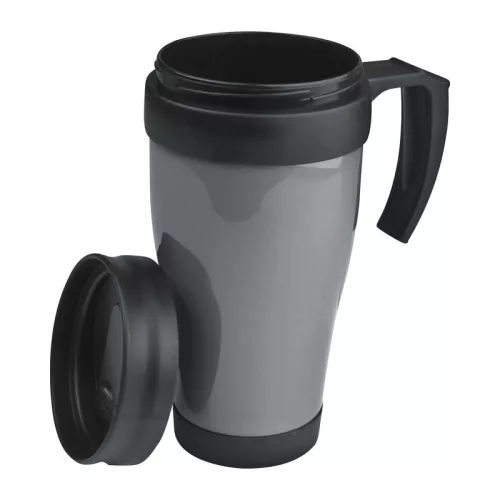 Fort Worth termoszbögre, 400 ml (ø 8,4 × 17,2 cm, Szürke)