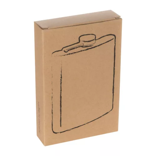 Kansas City fém flaska laposüveg, 237 ml