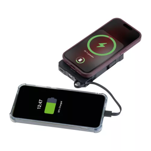 Breda napelemes powerbank, 10,000 mAh