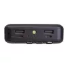 Crete R-ABS napelemes powerbank, 10,000 mAh