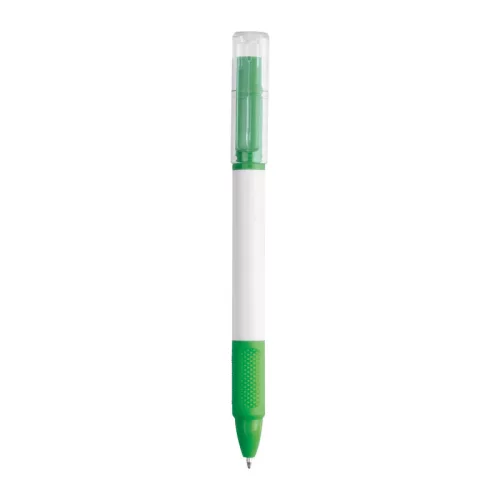 Lens golyóstoll szövegkiemelővel (ø 1,1 x 14,8 cm, Zöld)