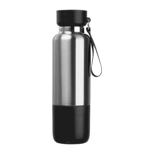 New Haven termoszpalack, 500 ml (ø 7 x 25,6 cm, Fekete)