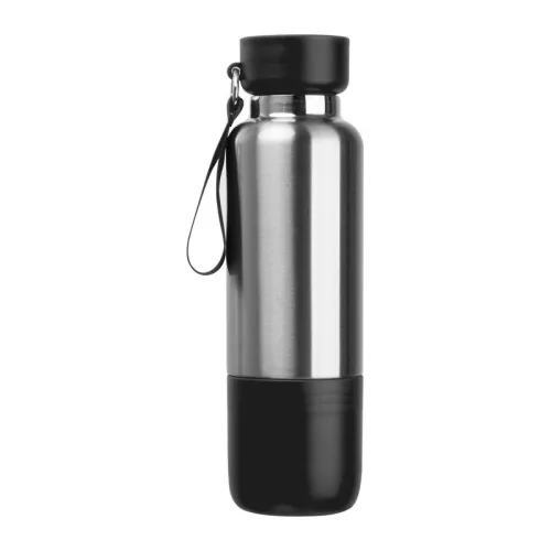 New Haven termoszpalack, 500 ml (ø 7 x 25,6 cm, Fekete)