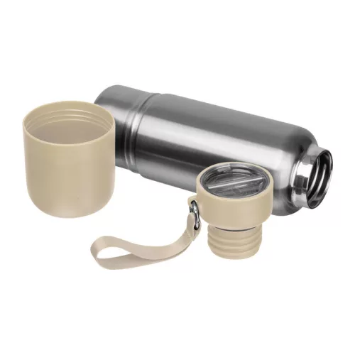 New Haven termoszpalack, 500 ml (ø 7 x 25,6 cm, Bézs)