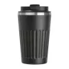 Venice duplafalú termosz, 400 ml (ø 8,8 x 15,5 cm, Fekete)
