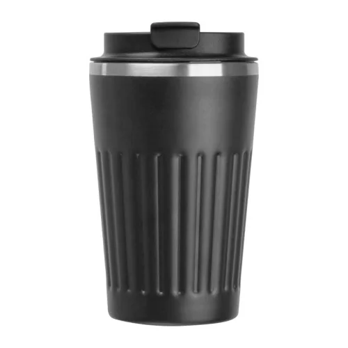 Venice duplafalú termosz, 400 ml (ø 8,8 x 15,5 cm, Fekete)