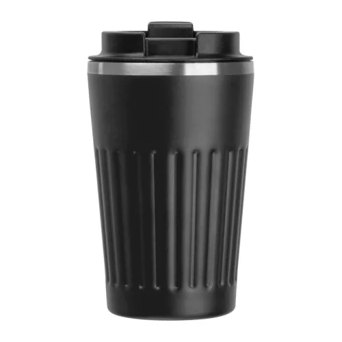 Venice duplafalú termosz, 400 ml (ø 8,8 x 15,5 cm, Fekete)