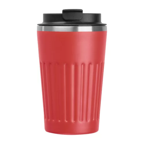 Venice duplafalú termosz, 400 ml (ø 8,8 x 15,5 cm, Piros)