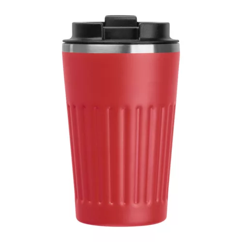 Venice duplafalú termosz, 400 ml (ø 8,8 x 15,5 cm, Piros)