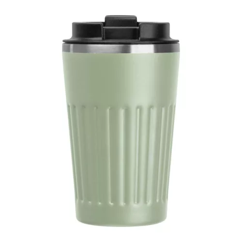 Venice duplafalú termosz, 400 ml (ø 8,8 x 15,5 cm, Világos Zöld)