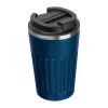 Venice duplafalú termosz, 400 ml (ø 8,8 x 15,5 cm, Sötétkék)