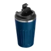 Venice duplafalú termosz, 400 ml (ø 8,8 x 15,5 cm, Sötétkék)